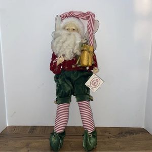 Mark Roberts Fairy Elf Striped Large 19" 2002 Christmas Gifts